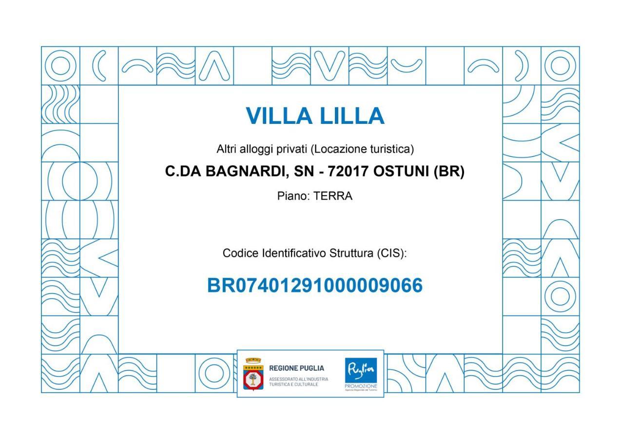 Villa Lilla Ostuni Luaran gambar